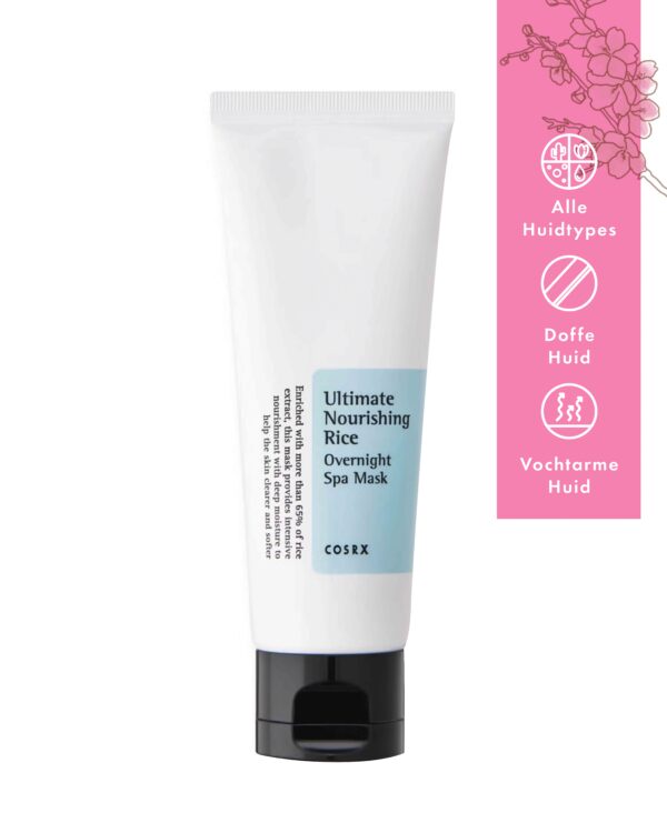 COSRX | Ultimate Nourishing Rice Overnight Spa Mask | 60ml - Image 2