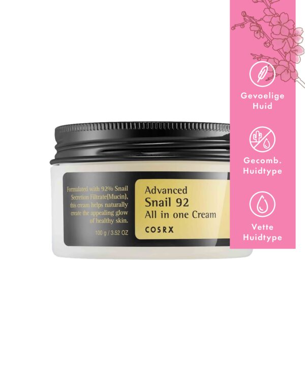 COSRX |  Advanced Snail 92  All-In-One Cream | 100g - Image 2