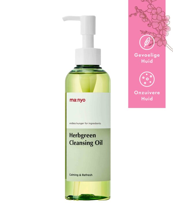Ma:nyo | Herbgreen Cleansing Oil | 200ml - Image 2
